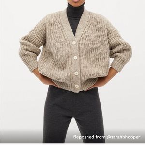 Babaa No 19 Cardigan in Mist